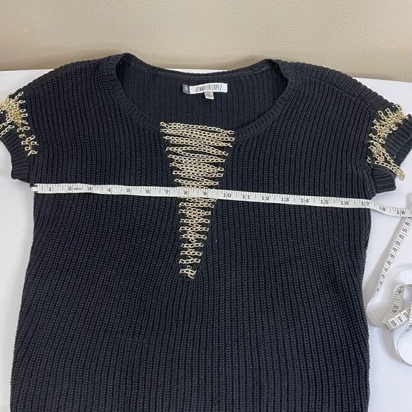 Jennifer Lopez| Goth| Chain detail|Sweater| Super soft - Picture 3 of 13
